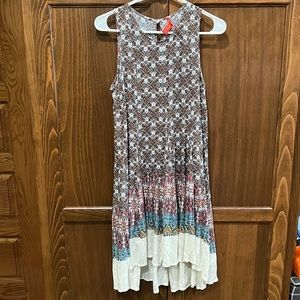 Flowy sleeveless sundress. Size XS. Would fit XS-M